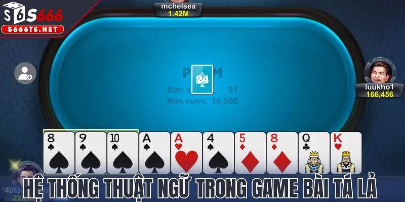 Hệ thống thuật ngữ trong game bài Tá Lả 