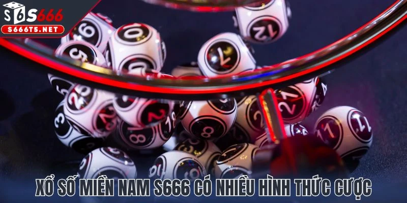Xổ số miền Nam S666 có nhiều hình thức cược